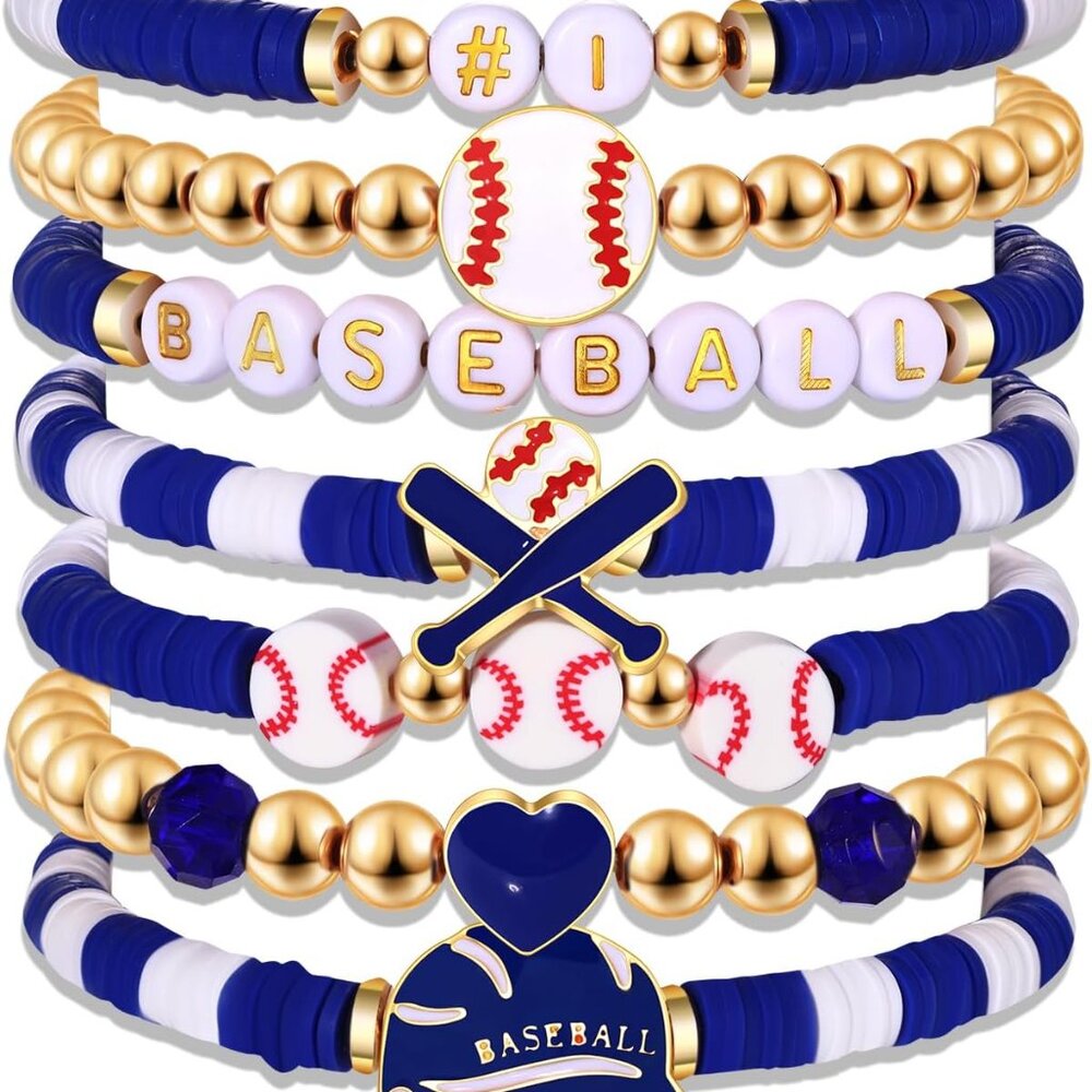 Stackable Baseball Bracelets For Women - Vibrant … - image 8